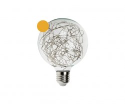 Pro-lite 1.3w Funky Filament Star Effect Globe G95 Warm White