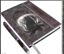 Embossed Witches Spell Book & Pen - Journal