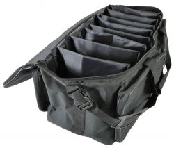 QTX 173.401 Heavy Duty Multi-Compartment Accessory Transit Bag For Cables - New