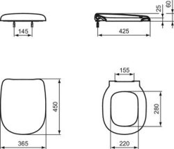 Ideal Standard Jasper Morrison Soft Close Toilet Seat