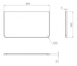 Britton Camberwell 800mm Wall Hung Earthy Green Unit with Carrara Marble Worktop