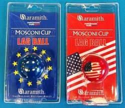 Aramith Mosconi Cup Lag Ball ? Team Europe & Team USA