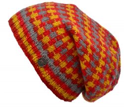 Pure wool - geometric slouch - Spice