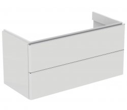 Ideal Standard Strada II 1000mm 2 Drawer Wall Hung White Gloss Vanity Unit