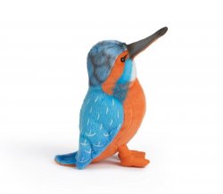 Soft Toy Kingfisher by Living Nature (12cm) AN397