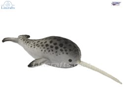 Soft Toy Narwhal by Hansa (43cm) 6137