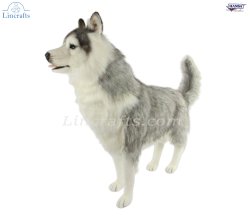 Soft Toy Siberian Husky by Hansa (115cm) 8331