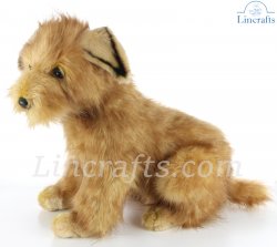 Soft Toy Norfolk Terrier Dog by Hansa (33cm) 3996