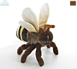 Soft Toy Honey Bee by Living Nature (18cm) AN670