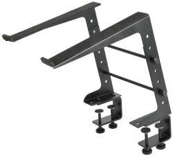 Citronic 180.262 Steel Compact Stand to Support a Laptop Computer Black - New