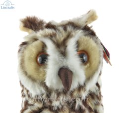 Soft Toy Long Eared Owl by Living Nature (26cm) AN569