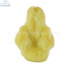 Soft Toy Bird, Yellow Chick by Hansa (10cm) 4811