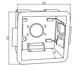 Knightsbridge 35mm Single Dry Lining Box - (SN8370)