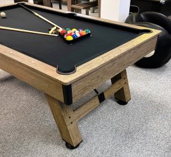 Spirit 7ft American Pool Table - Wood Bed Table