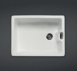 RAK Belfast And Butler Kitchen Sinks Gourmet Sink 8 Belfast Style With Weir Overflow 595mm