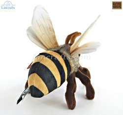 Soft Toy Honey Bee by Living Nature (18cm) AN670