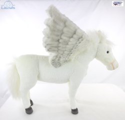 Soft Toy Pegasus Winged Horse by Hansa (48cm) 4973