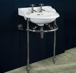 Silverdale Belgravia 530mm Cloakroom Basin - White