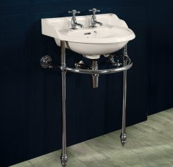 Silverdale Belgravia 530mm Cloakroom Basin - Old English White