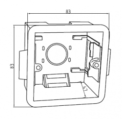 Knightsbridge 47mm Single Dry Lining Box - (SN8381)