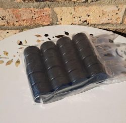 Siku World Round Bales Black Set of 20 - Scale 1:32 - 7056B