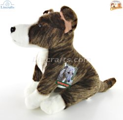 Soft Toy Whippet Puppy Dog by Faithful Friends (30cm) FWT03