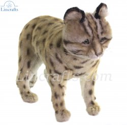 Soft Toy Leopard Cat Shihu by Hansa (55cm) 7740