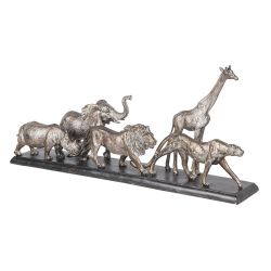 Wild Animals Decoration Statue Length 51cm - Poly Resin - Clayre & Eef