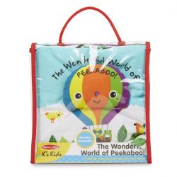 Wonderful World Peekaboo Soft Activity Book - K's Kids Melissa & Doug