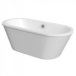 Essential Strand 1700 x 755mm Double Ended Freestanding Bath