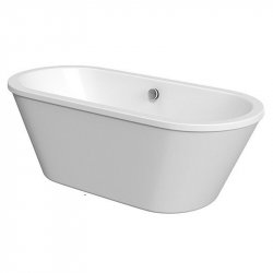 Essential Strand 1800 x 800mm Double Ended Freestanding Bath