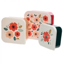 Poppy Fields Lunch Box Set - Cool Bag & Boxes