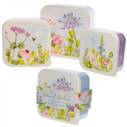 Botanical Gardens Set of 3 Lunch Boxes