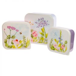 Botanical Gardens Set of 3 Lunch Boxes