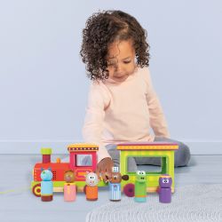 Hey Duggee Light & Sound Wooden Train - 8th Wonder