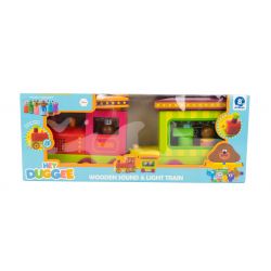 Hey Duggee Light & Sound Wooden Train - 8th Wonder