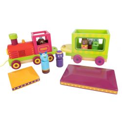 Hey Duggee Light & Sound Wooden Train - 8th Wonder