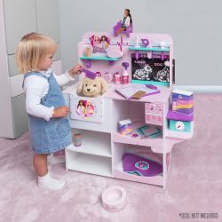 Barbie Deluxe 2 in 1 Grooming & Vet Station Pretend Play - 8th Wonder