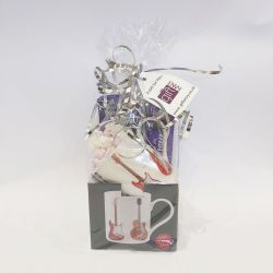 Cadbury's Hot Chocolate & White Guitar Mug Gift Set