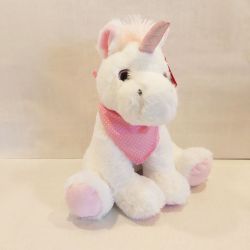 Unicorn Soft Toy Plush - Sitting - Keel