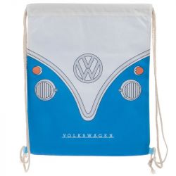 Volkswagen VW T1 Campervan Drawstring Bag - Blue