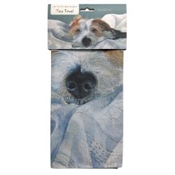 Scruffy Love Wire Hair Jack Russell Tea Towel - The Little Dog