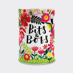 Flamingo Bits & Bobs Stationary Tin Holder - Rachel Ellen