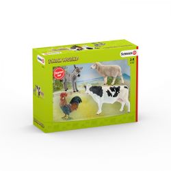 Farm World Starter Set - Animals Cow Sheep - Schleich - 42385