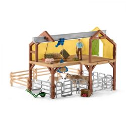 Large Farm House with Figures, Animals & Accessories - Schleich - 42407