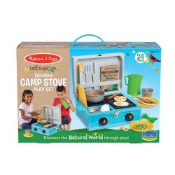 Let's Explore Camp Stove Play Set - 24 Pieces - Melissa & Doug