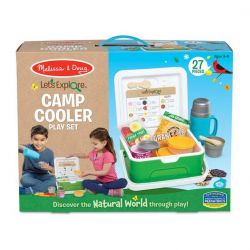 Let's Explore Camp Cooler Lunchbox Coolbox - 27 Pieces - Melissa & Doug
