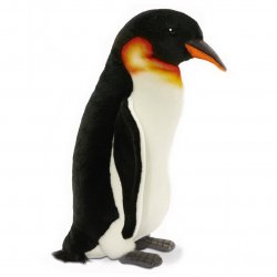 Soft Toy Bird, Emperor Penguin by Hansa (120cm H) 2467