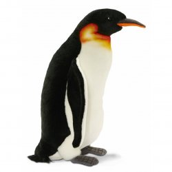 Soft Toy Bird, Emperor Penguin by Hansa (37cm) 2680