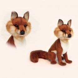 Soft Toy Fox by Hansa (19cm) 2826